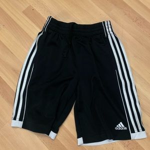 Boys adidas black shorts